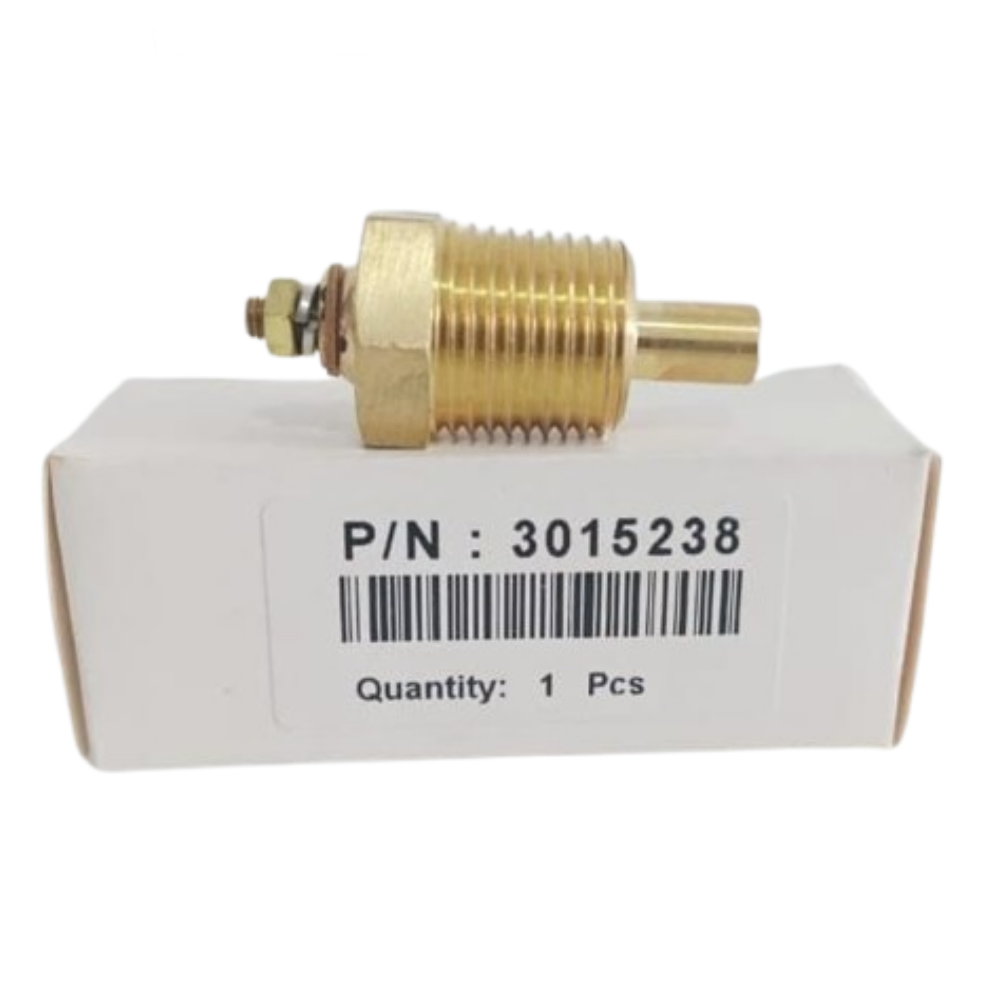 3015238 1/2" NPT APLICA PARA CUMMINS KTA19GC, QSK19, SENSOR DE TEMPERATURA DEL AGUA GENÉRICO