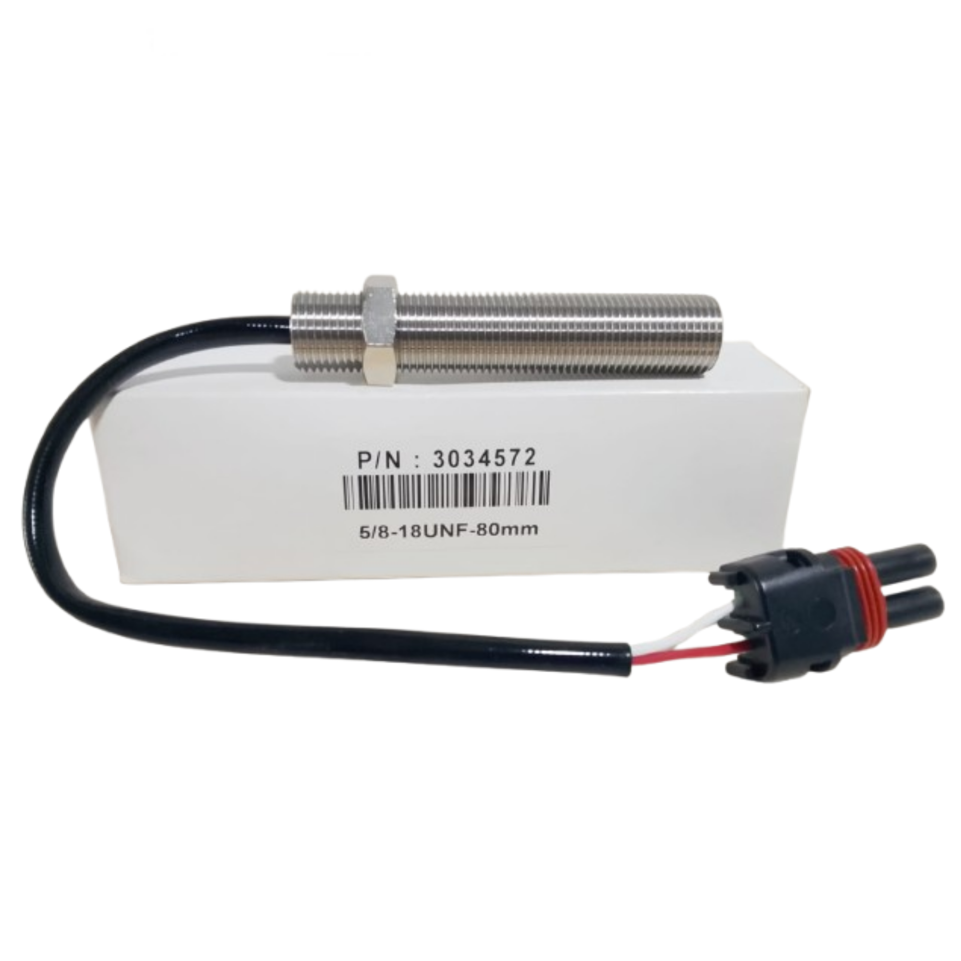 3034572 5/8-18UNF APLICA PARA CUMMINS K19/K38/K50/M11/N14 SENSOR DE VELOCIDAD GENÉRICO
