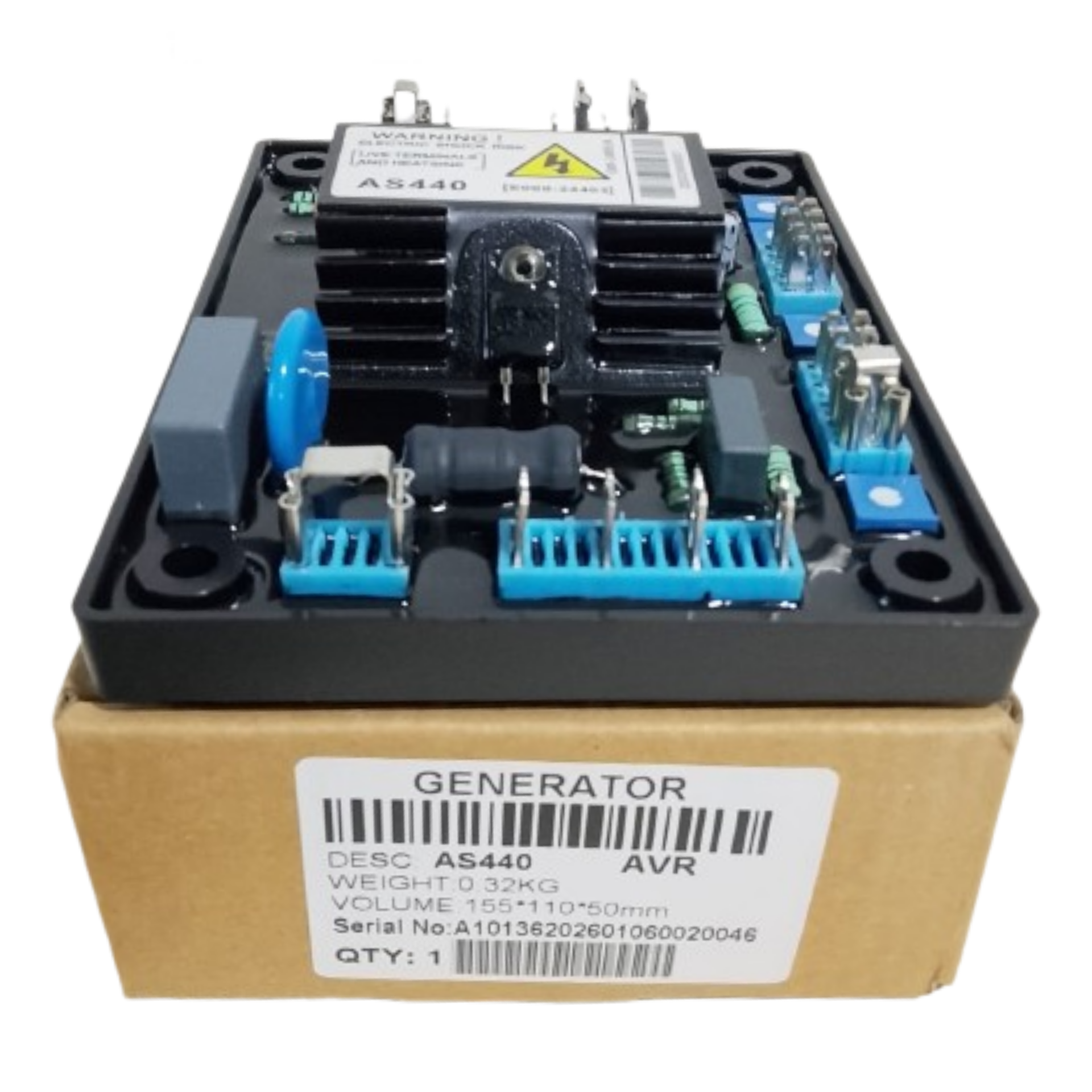 AS440 APLICA PARA GENERADOR STAMFORD SIN ESCOBILLAS AVR GENÉRICA