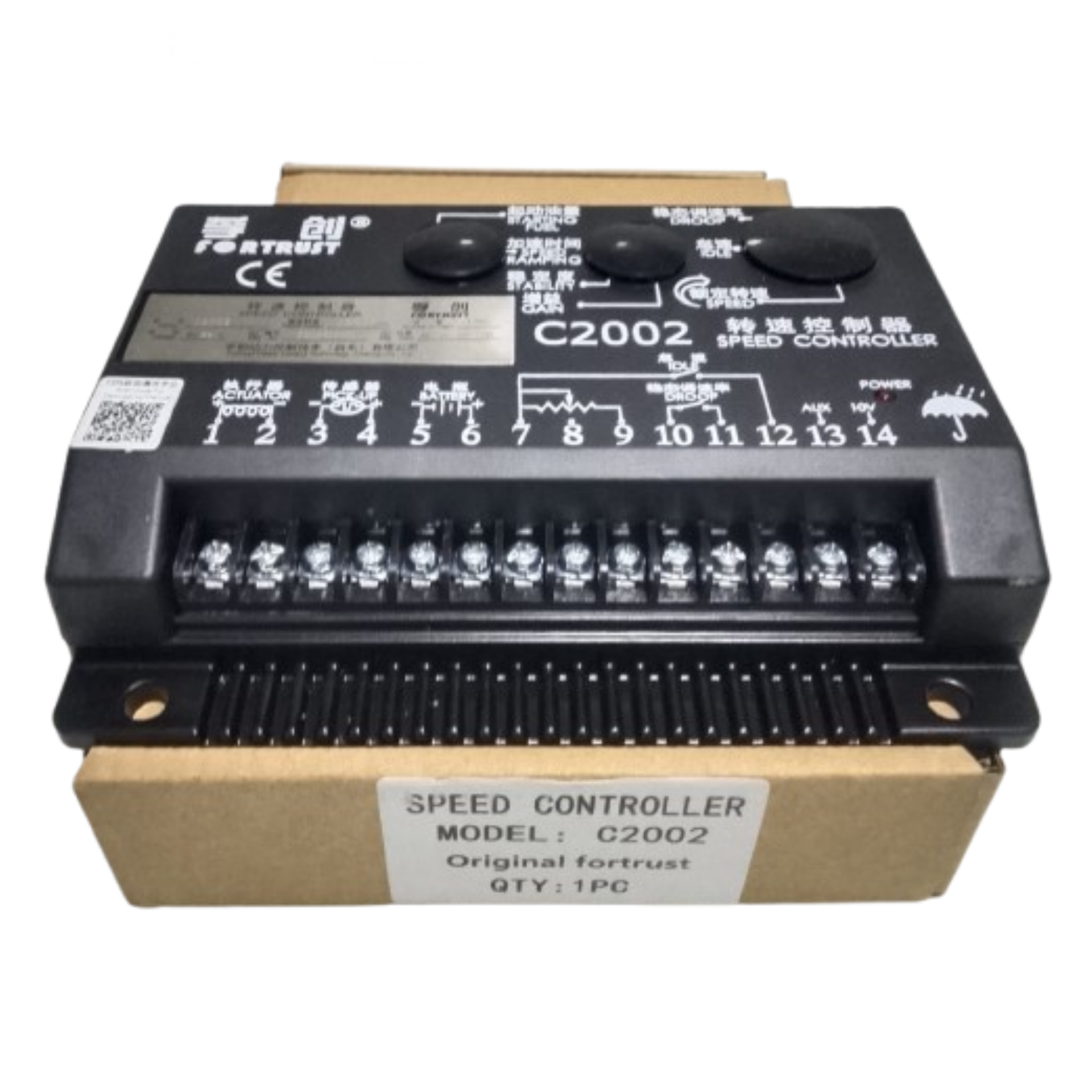 C2002 12V/24V APLICA PARA DEUTZ GOBERNADORA DE VELOCIDAD FORTRUST ORIGINAL