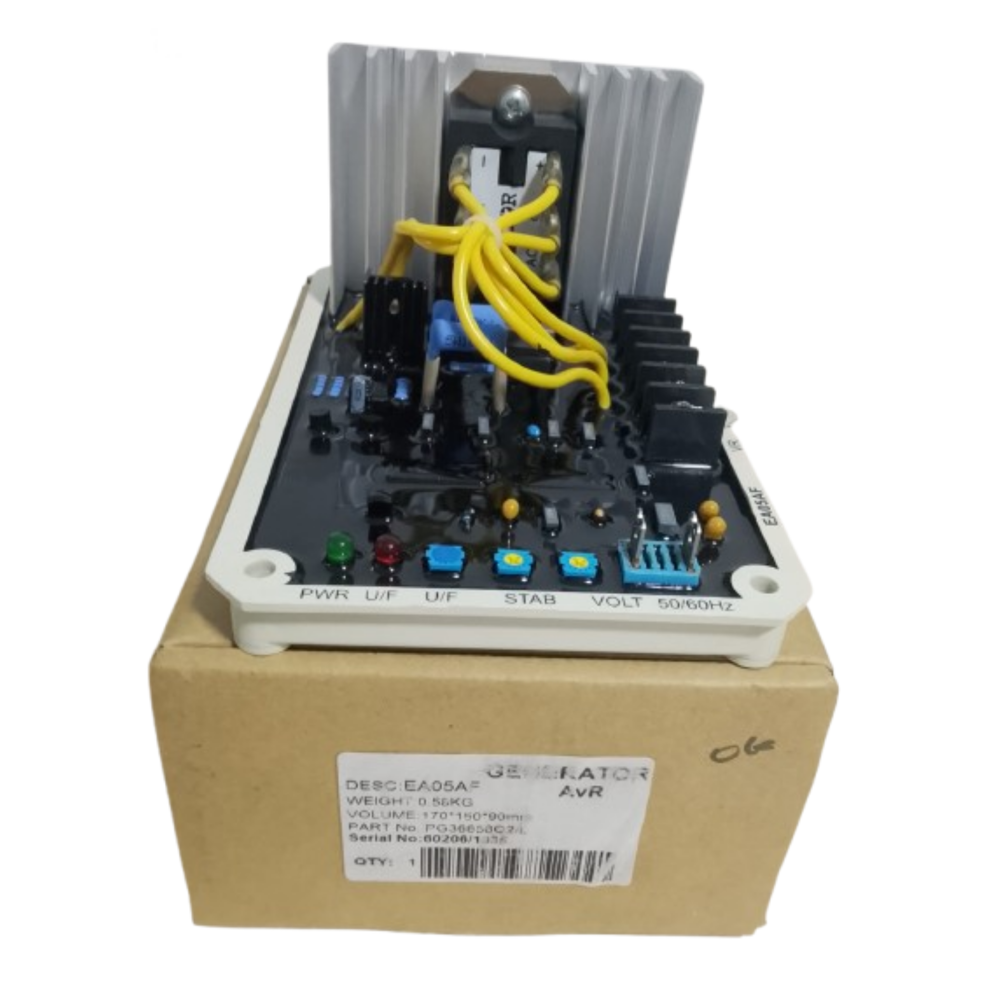EA05AF APLICA PARA GENERADORES SIN ESCOBILLAS AUTOEXCITADOS AVR GENÉRICA