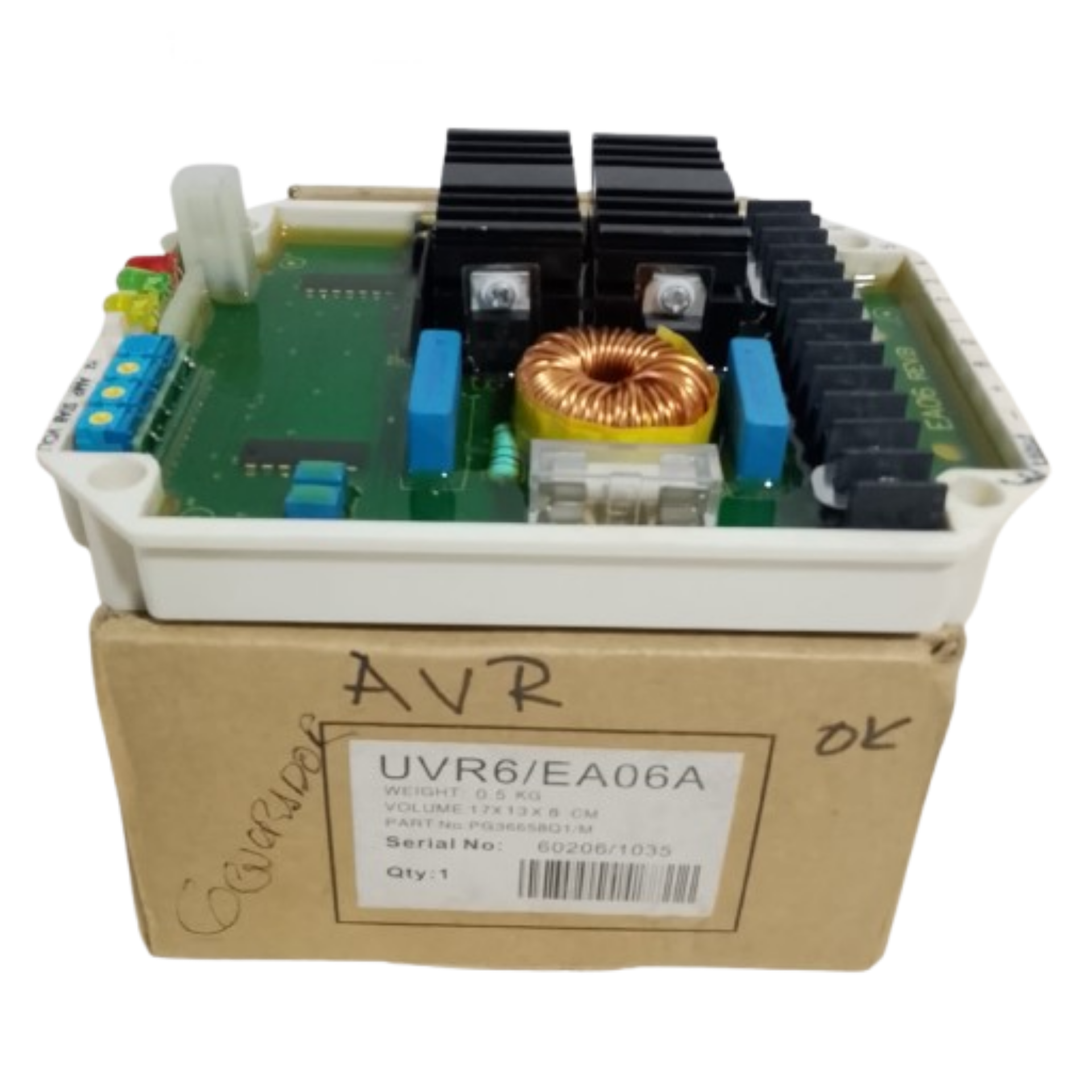 EA06A / UVR6 APLICA PARA GENERADOR MECC ALTE SIN ESCOBILLAS AVR GENÉRICA