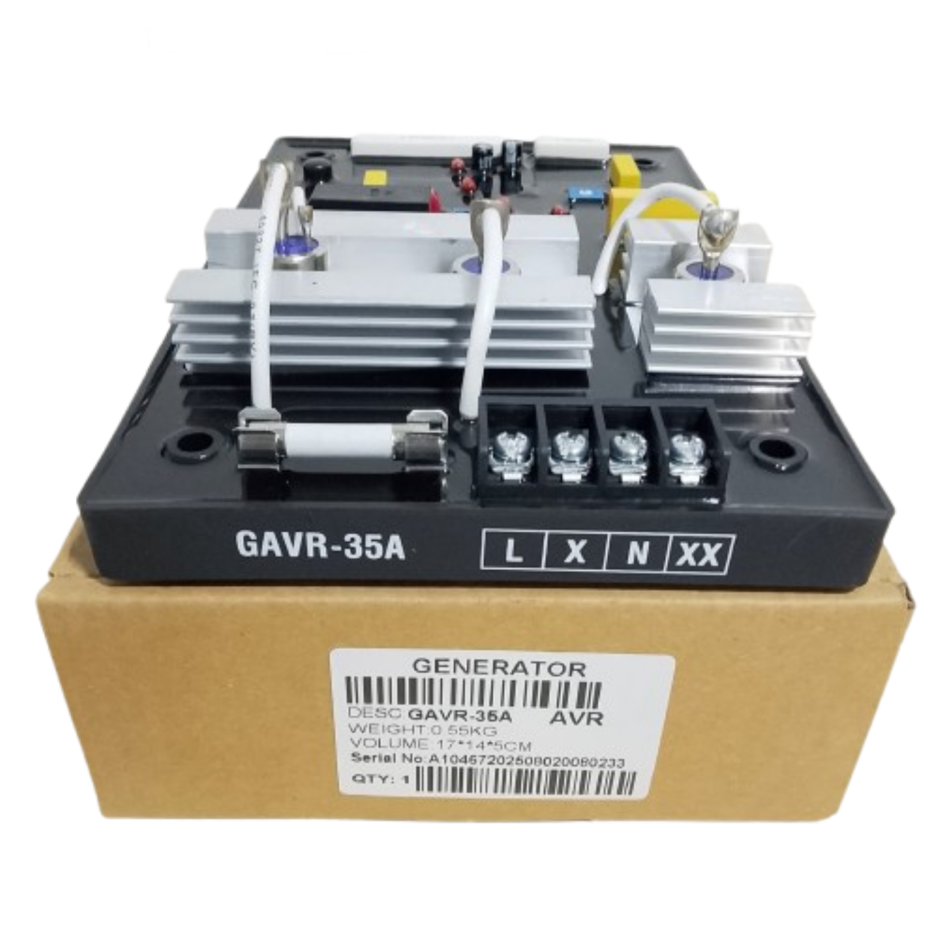 GAVR-35A APLICA PARA GENERADOR DIÉSEL UNIVERSAL SIN ESCOBILLAS AVR GENÉRICA