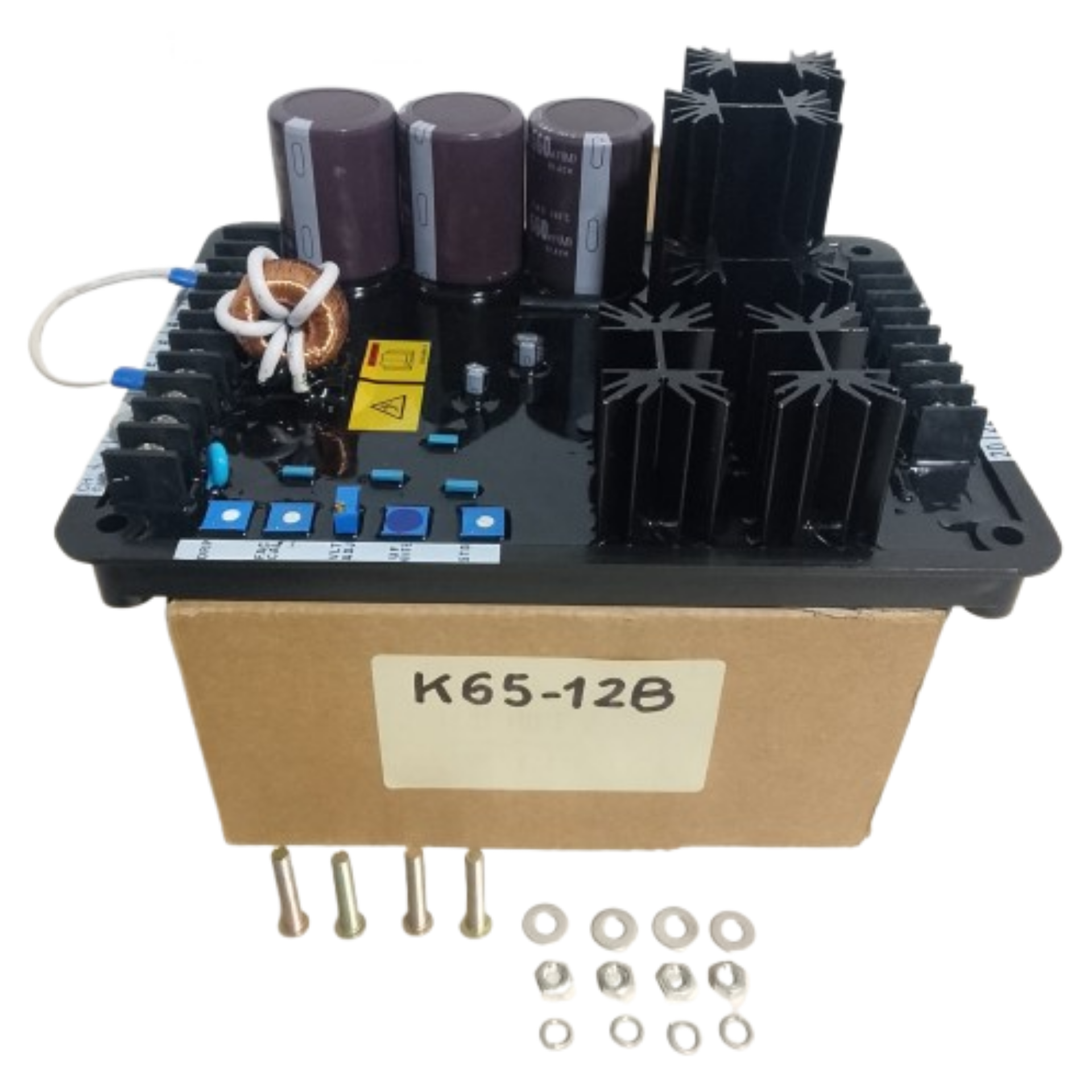 K65-12B APLICA PARA GENERADOR CATERPILLAR / KATO SIN ESCOBILLAS AVR GENÉRICA