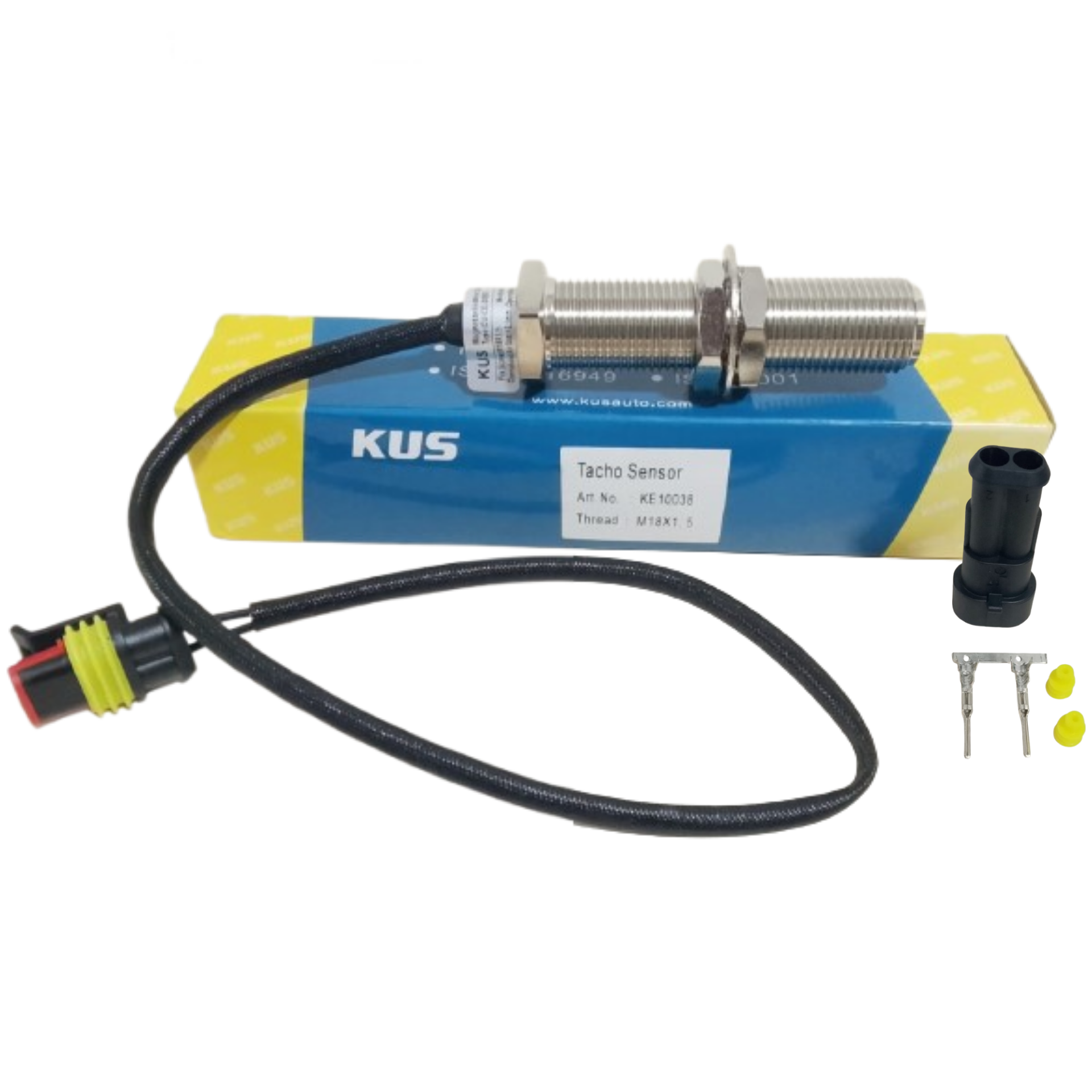 KE10038 M18*1.5 APLICA PARA MOTORES DIÉSEL SENSOR DE VELOCIDAD KUS