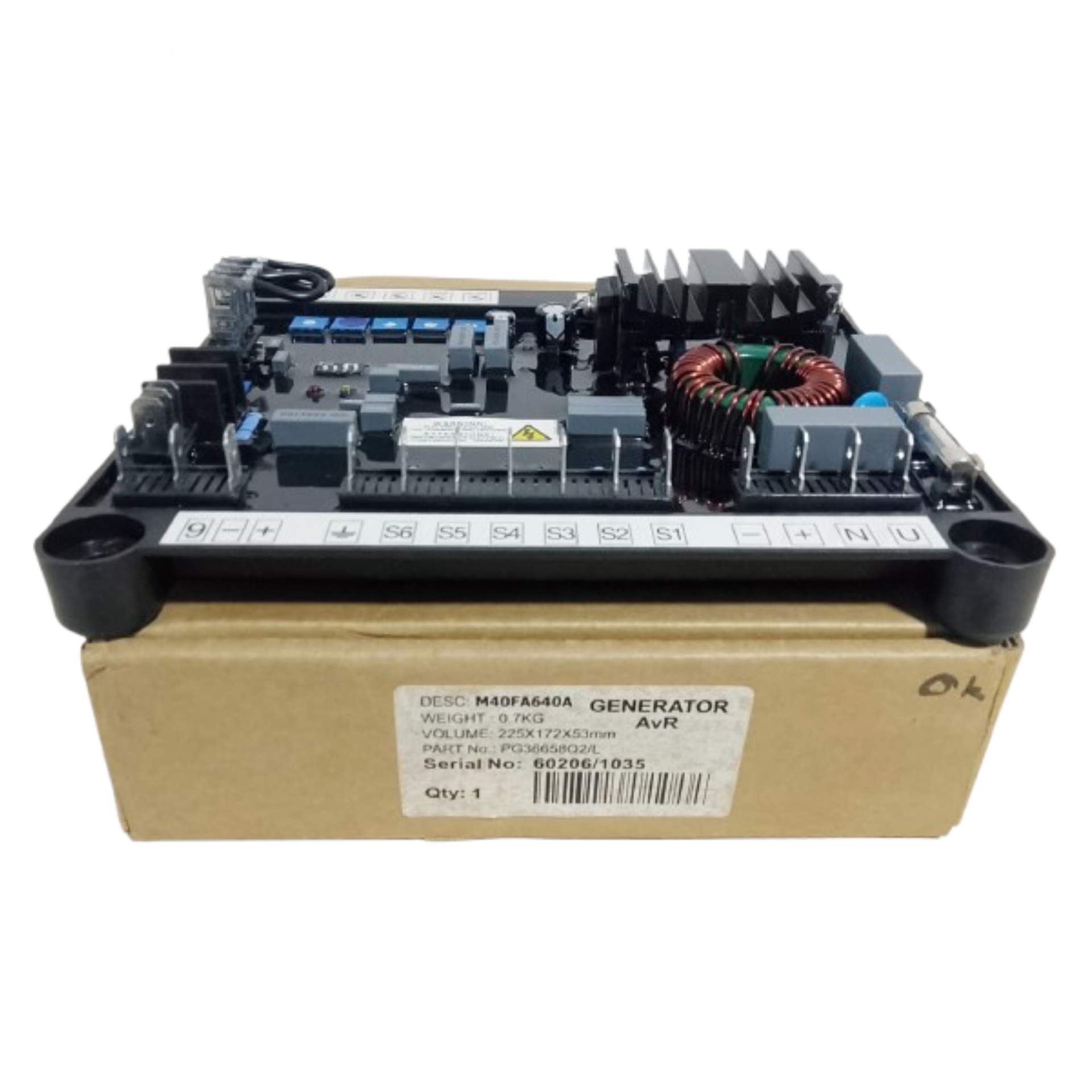 M40FA640A APLICA PARA GENERADOR MARELLI AVR GENÉRICA