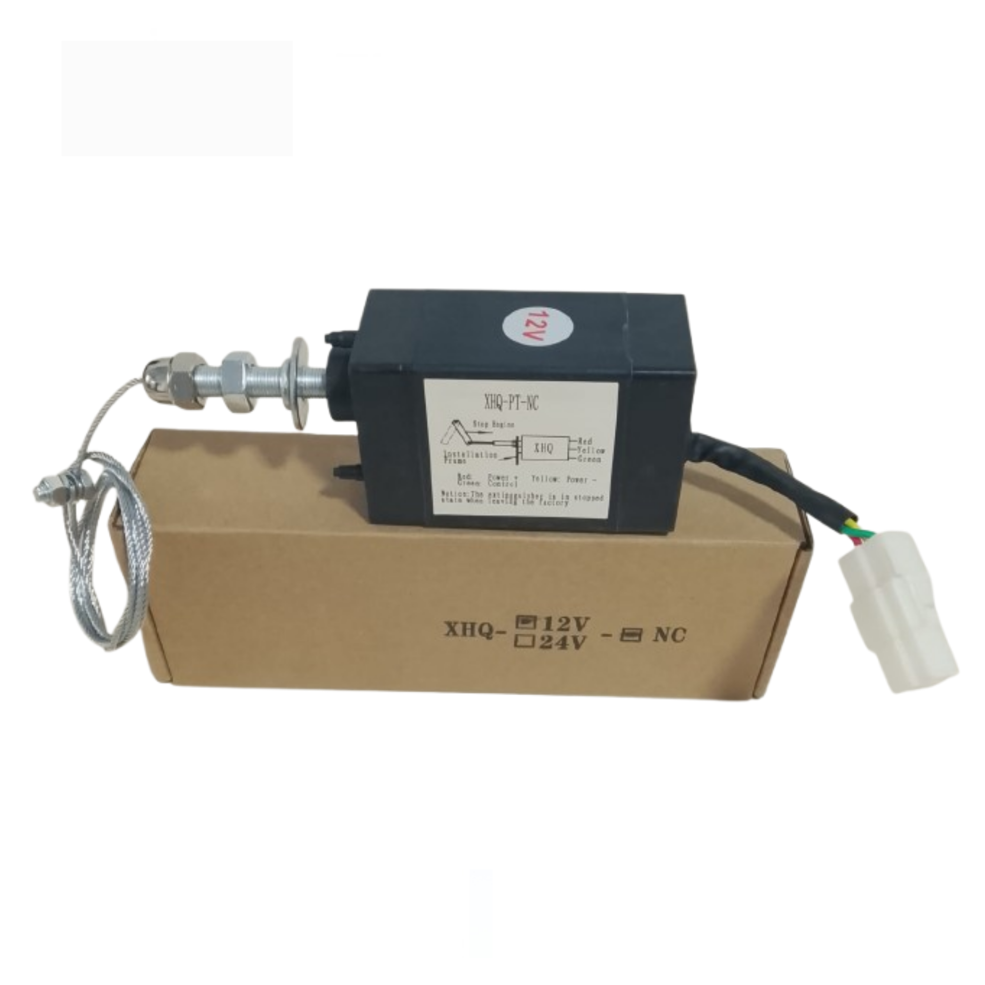 XHQ-PT 12V NC APLICA PARA DIÉSEL WEICHAI SOLENOIDE DE PARADA GENÉRICO