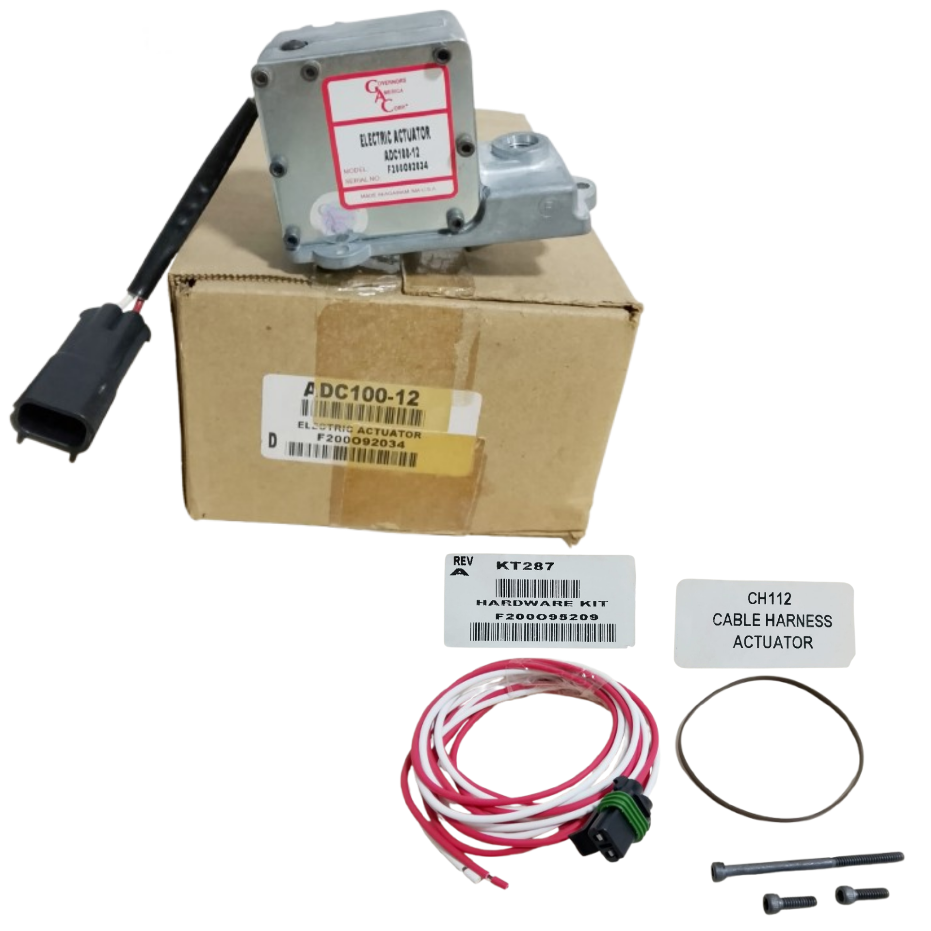 ADC100A 12V APLICA PARA CUMMINS 6BT / BOMBA DE INYECCIÓN STANADYNE SERIE D ACTUADOR ELÉCTRICO GAC ORIGINAL