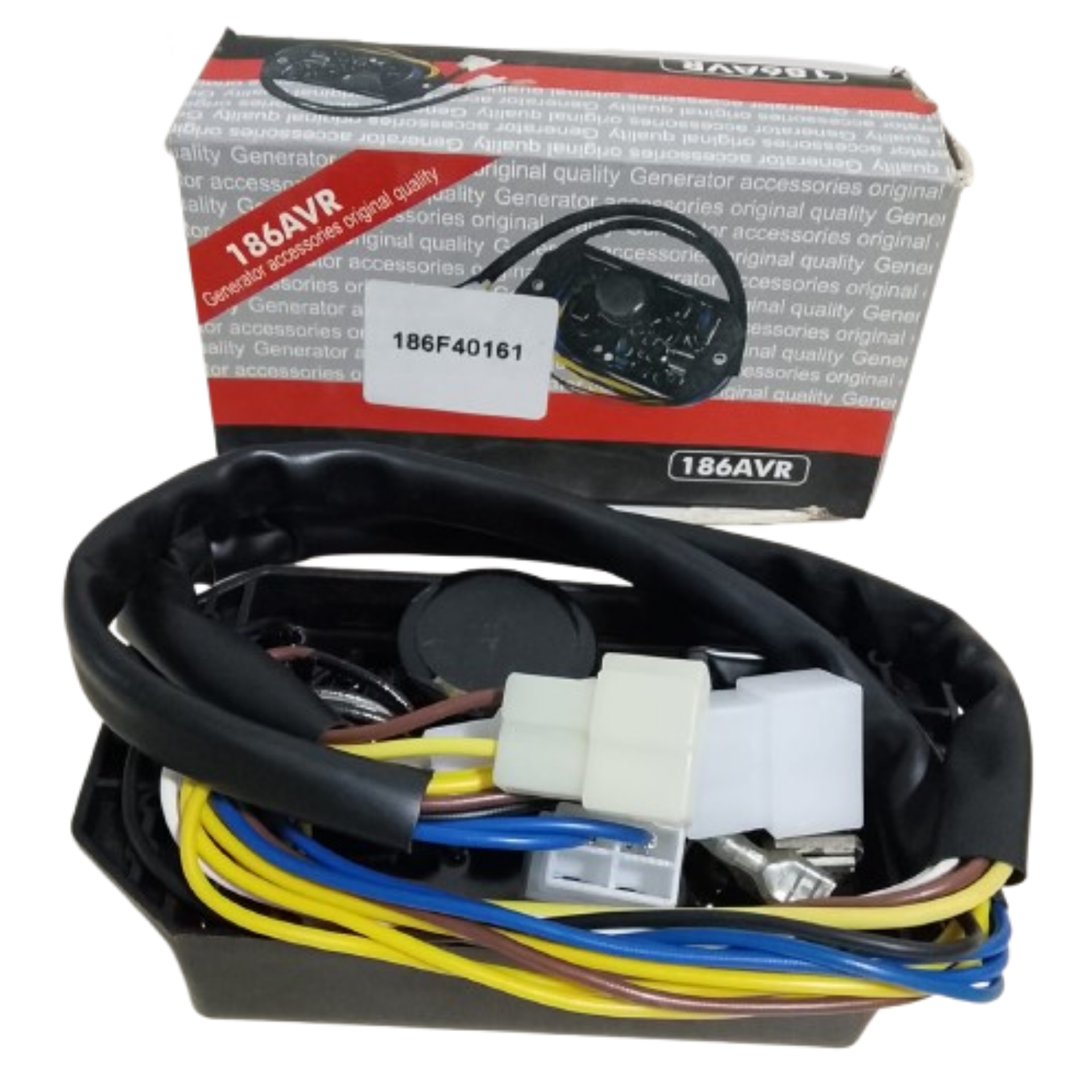 186F 14 CABLES 3-5KW TRIFÁSICA APLICA PARA KIPOR KAMA AVR GENÉRICA