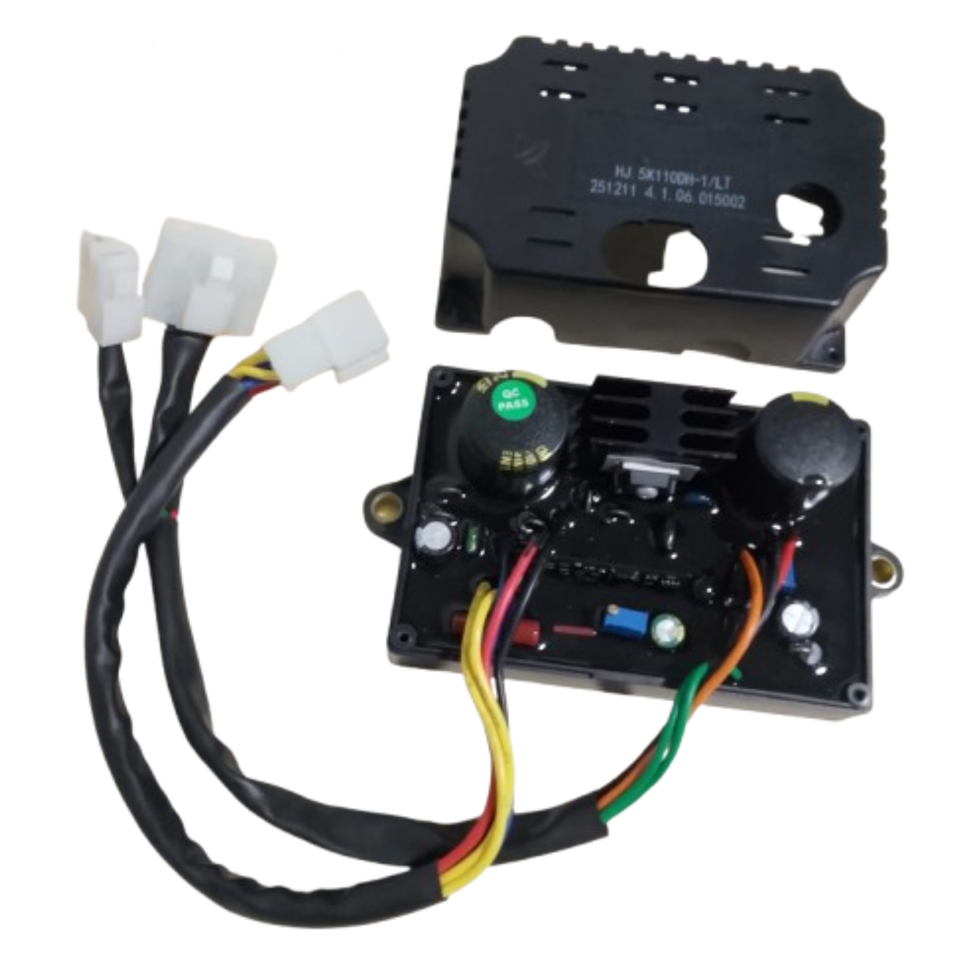 HJ.5K110DH-1/LT 5KW 13 CABLES APLICA PARA MOTOSOLDADOR Y GENERADOR DIÉSEL KIPOR / KOOP / KAMA AVR GENÉRICA - Imagen 4