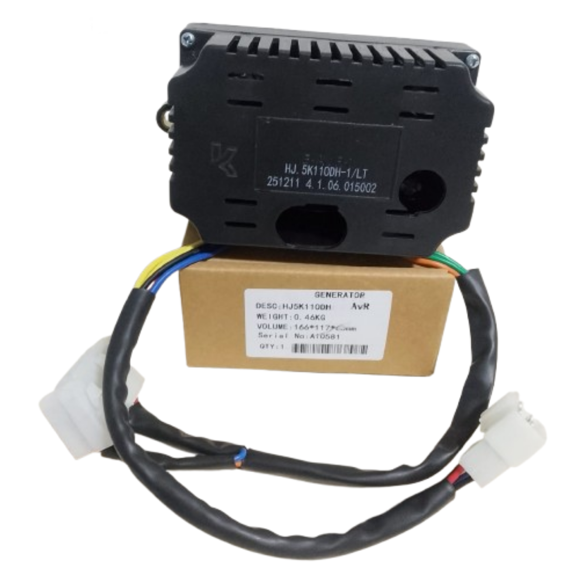 HJ.5K110DH-1/LT 5KW 13 CABLES APLICA PARA MOTOSOLDADOR Y GENERADOR DIÉSEL KIPOR / KOOP / KAMA AVR GENÉRICA