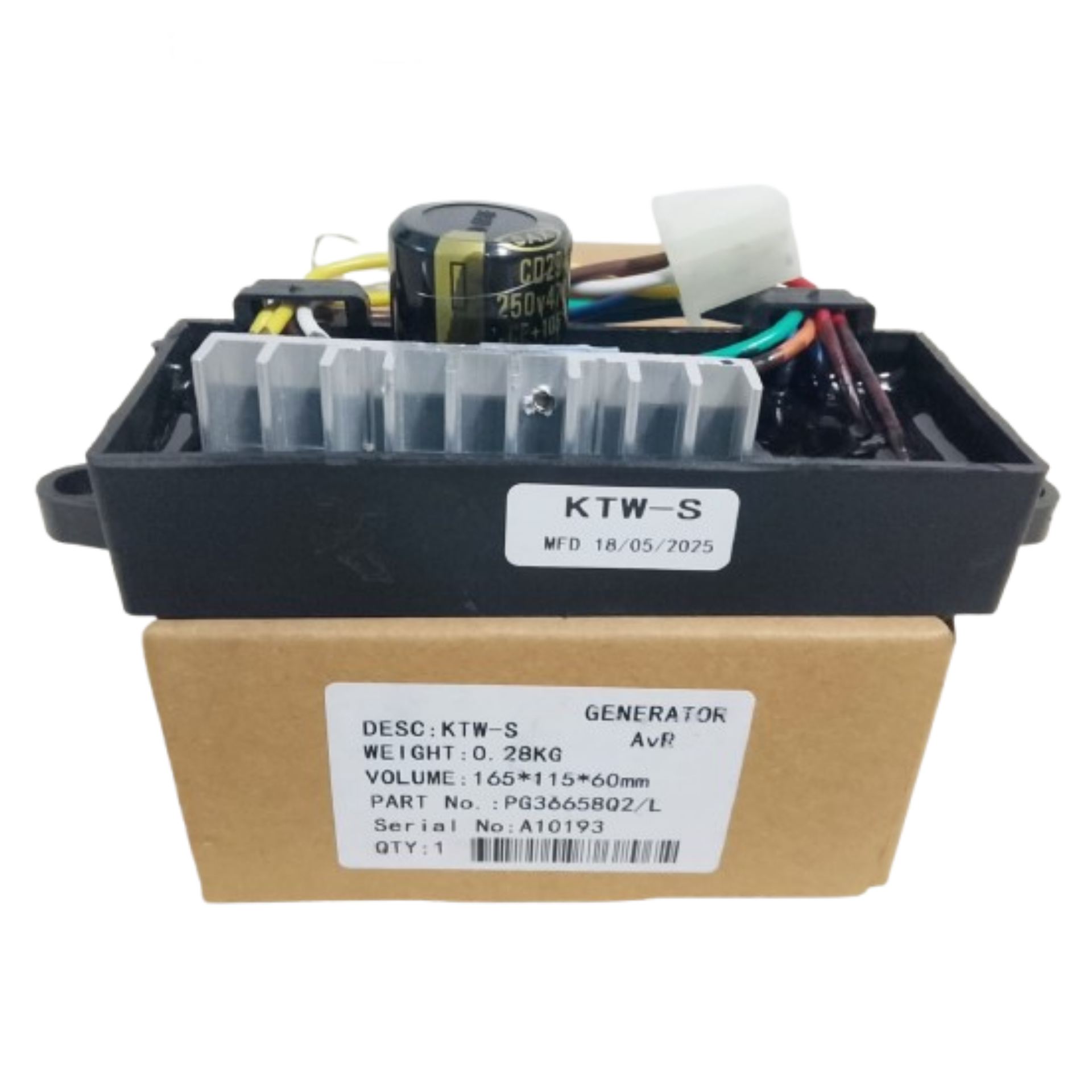 KTW-S 5KW 10 CABLES MONOFÁSICA APLICA PARA MOTOSOLDADOR DIÉSEL AVR GENÉRICA