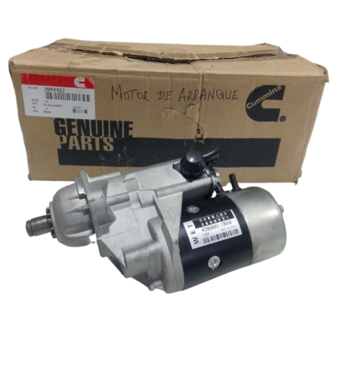 MOTOR DE ARRANQUE CUMMINS 4BT/6BT/QSB REF. 3964427 12V 13 DIENTES GENÉRICO