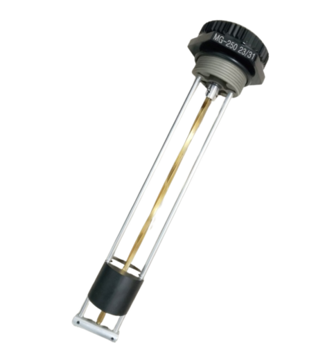 MEDIDOR DE NIVEL DE COMBUSTIBLE MG-250 MM M45*2 KUS