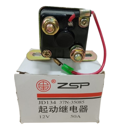 RELE DE ARRANQUE 12V 50A JD134 GENÉRICO