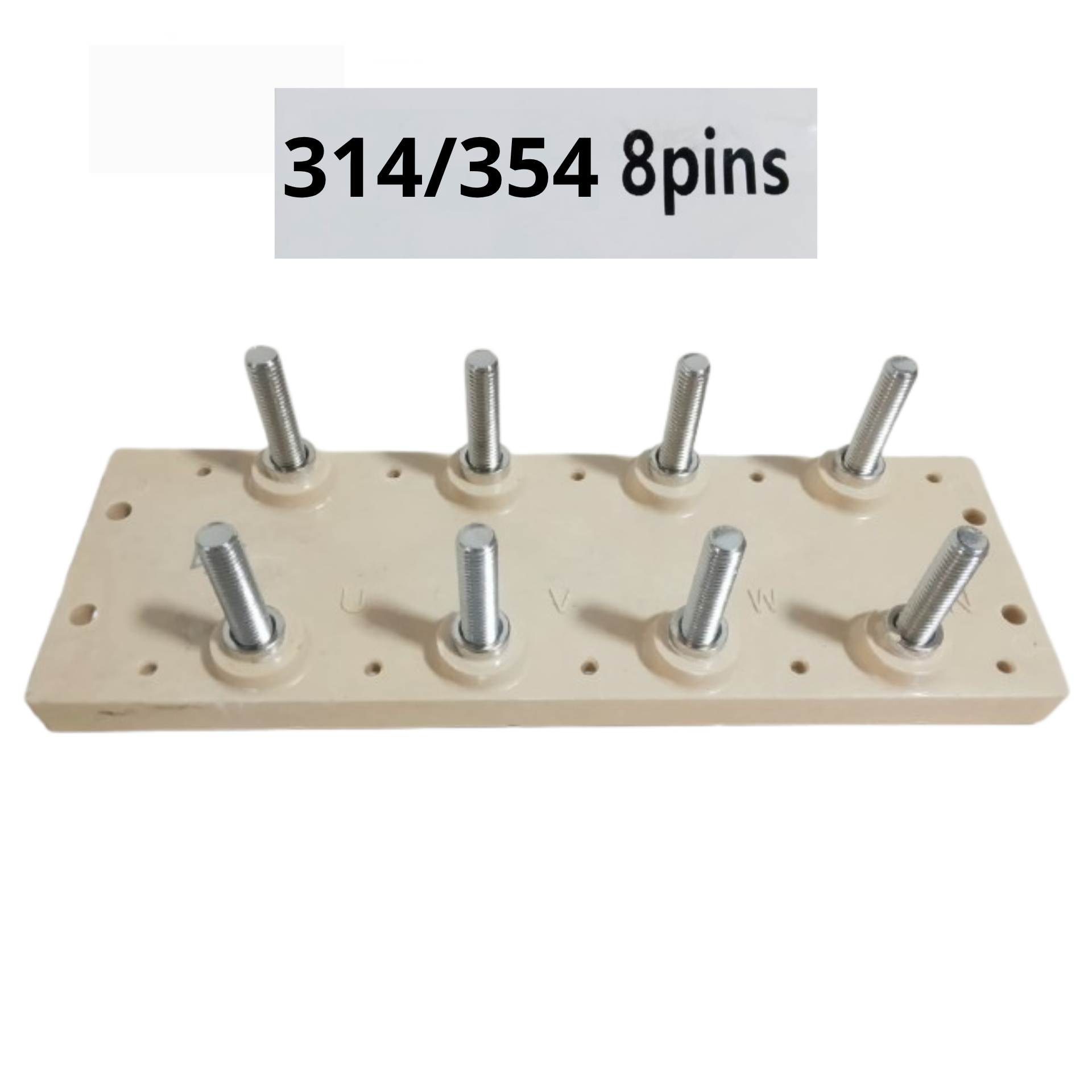 BORNERA DE CONEXIÓN 8 PINES APLICA PARA ALTERNADOR STAMFORD UC314/UC354 DE 200-536KW TRIFÁSICO