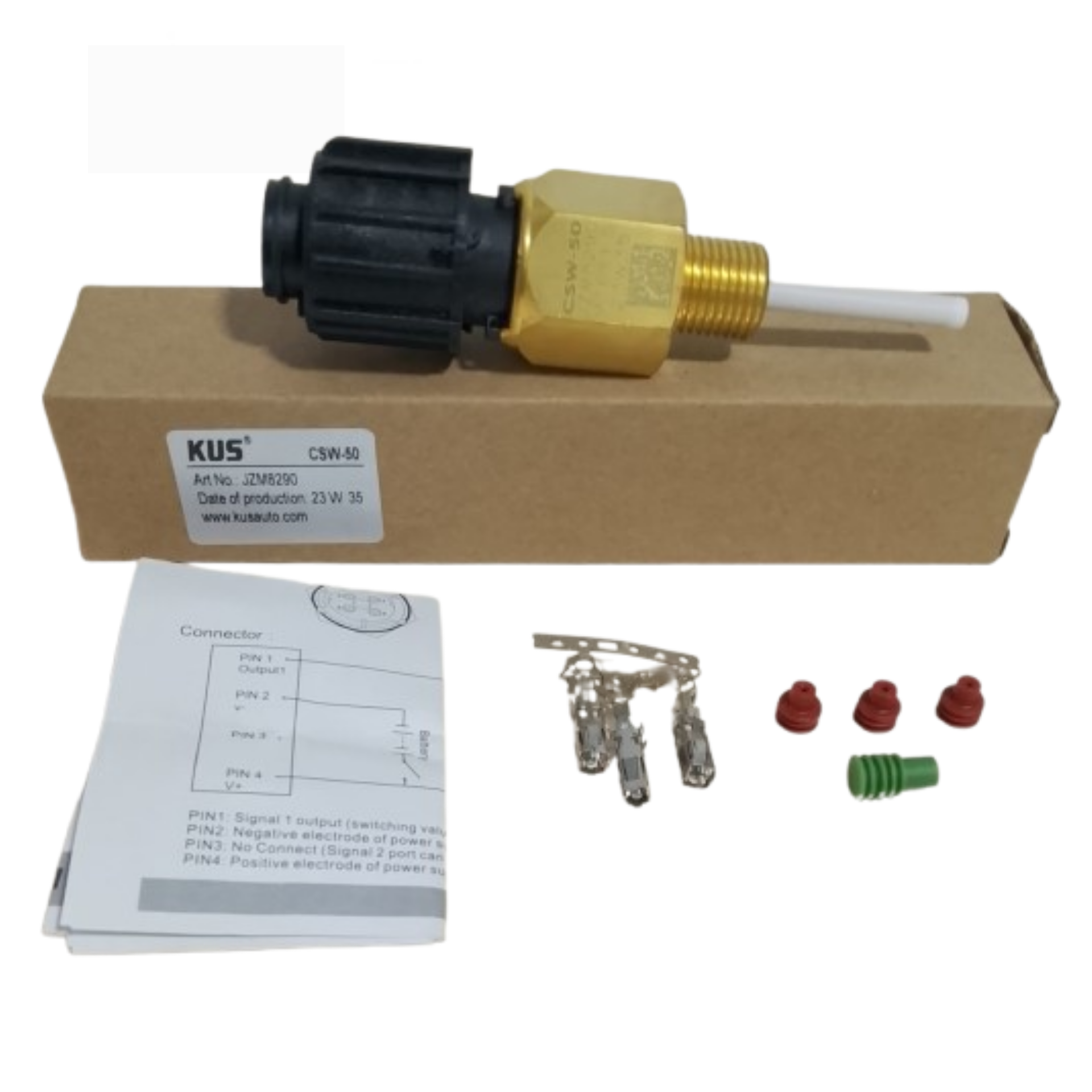 JZM8290 M16*1.5 4 PINES SENSOR DE BAJO NIVEL DE REFRIGERANTE KUS