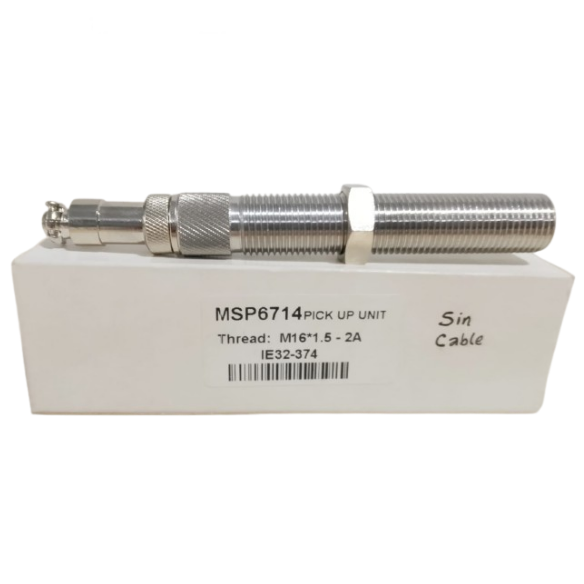 MSP6714 M16*1.5 - 2A SIN CABLE APLICA PARA MOTORES DIÉSEL SENSOR DE VELOCIDAD GENÉRICO