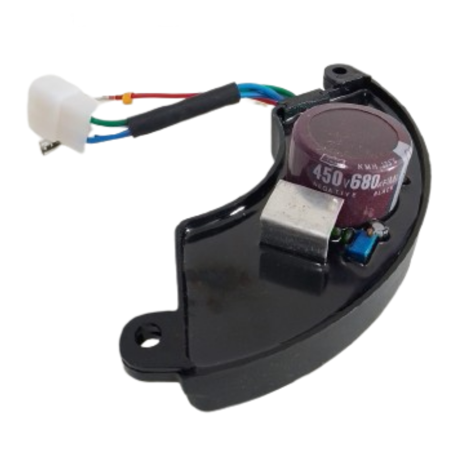 8KW 6 CABLES MONOFÁSICA MEDIA LUNA APLICA PARA GENERADOR DIÉSEL Y GASOLINA AVR GENÉRICA - Imagen 3