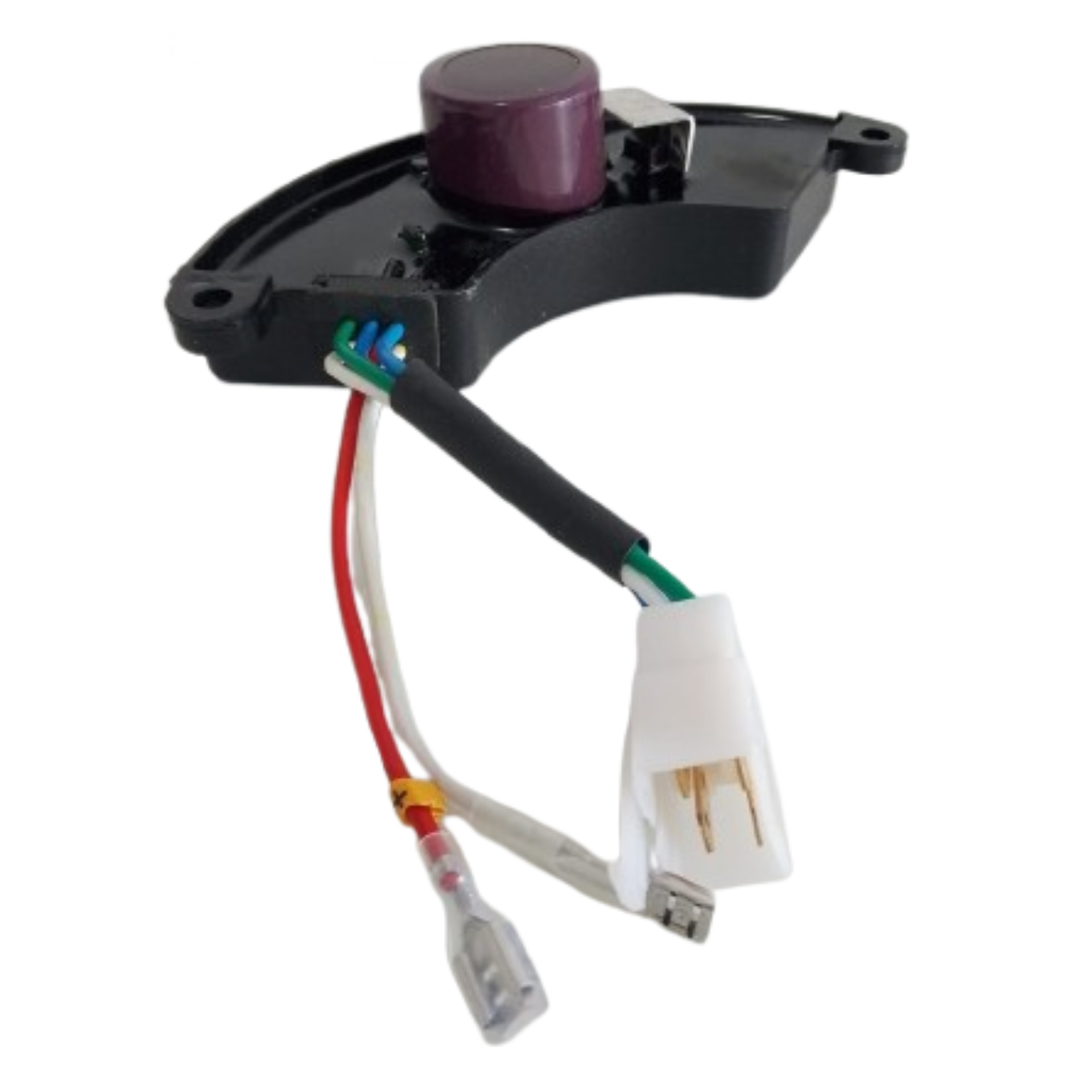 8KW 6 CABLES MONOFÁSICA MEDIA LUNA APLICA PARA GENERADOR DIÉSEL Y GASOLINA AVR GENÉRICA - Imagen 2
