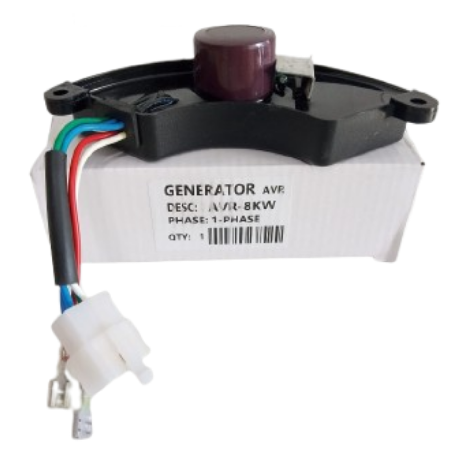 8KW 6 CABLES MONOFÁSICA MEDIA LUNA APLICA PARA GENERADOR DIÉSEL Y GASOLINA AVR GENÉRICA