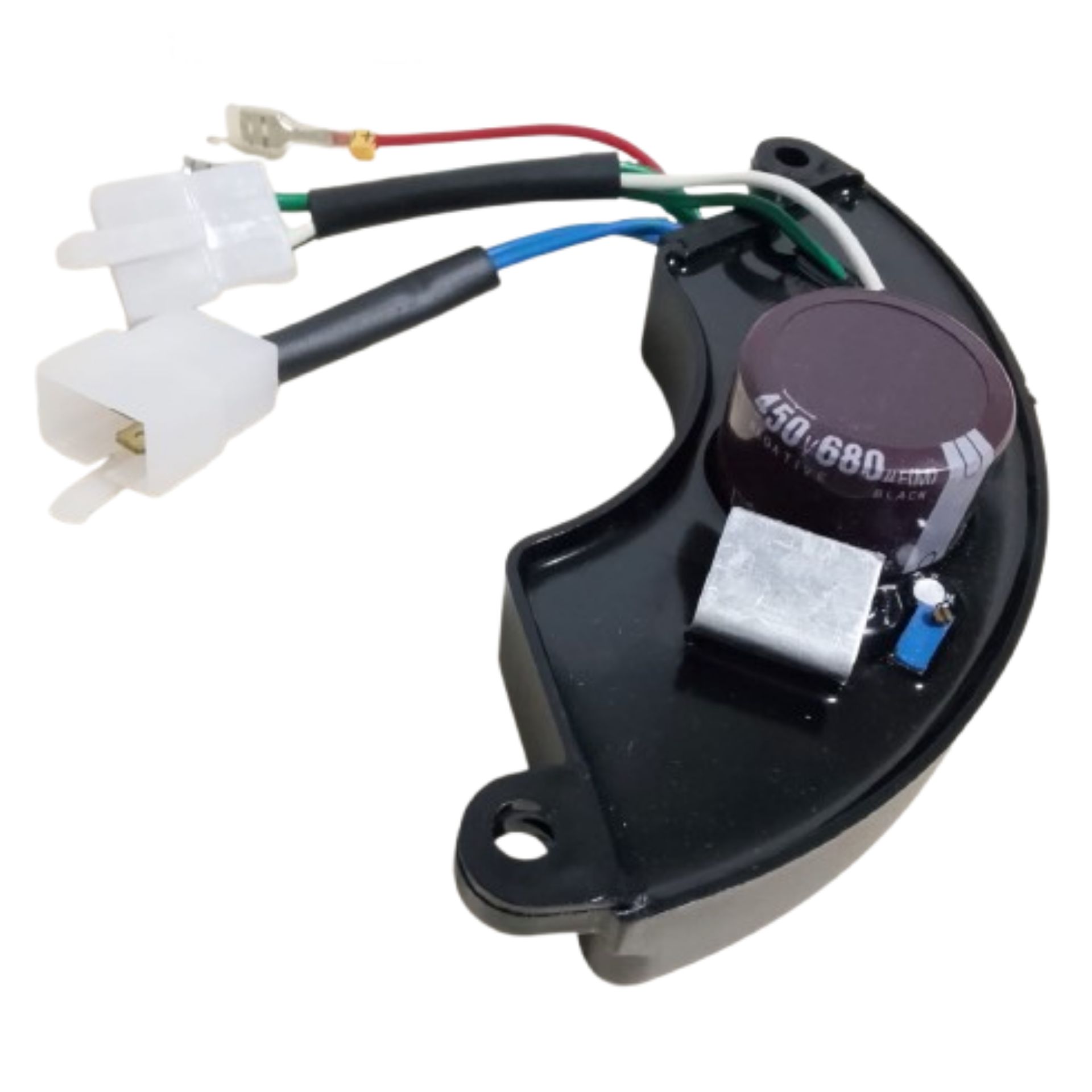 8KW 8 CABLES TRIFÁSICA MEDIA LUNA APLICA PARA GENERADOR DIÉSEL Y GASOLINA AVR GENÉRICA - Imagen 5