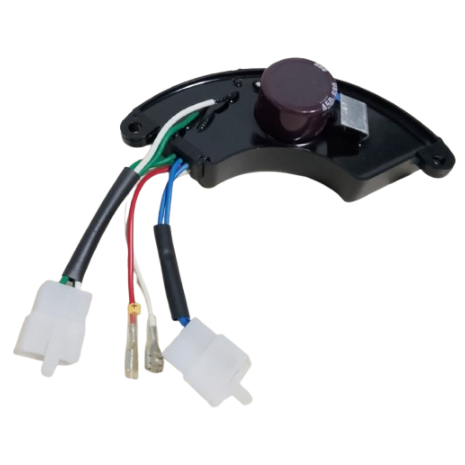 8KW 8 CABLES TRIFÁSICA MEDIA LUNA APLICA PARA GENERADOR DIÉSEL Y GASOLINA AVR GENÉRICA - Imagen 2