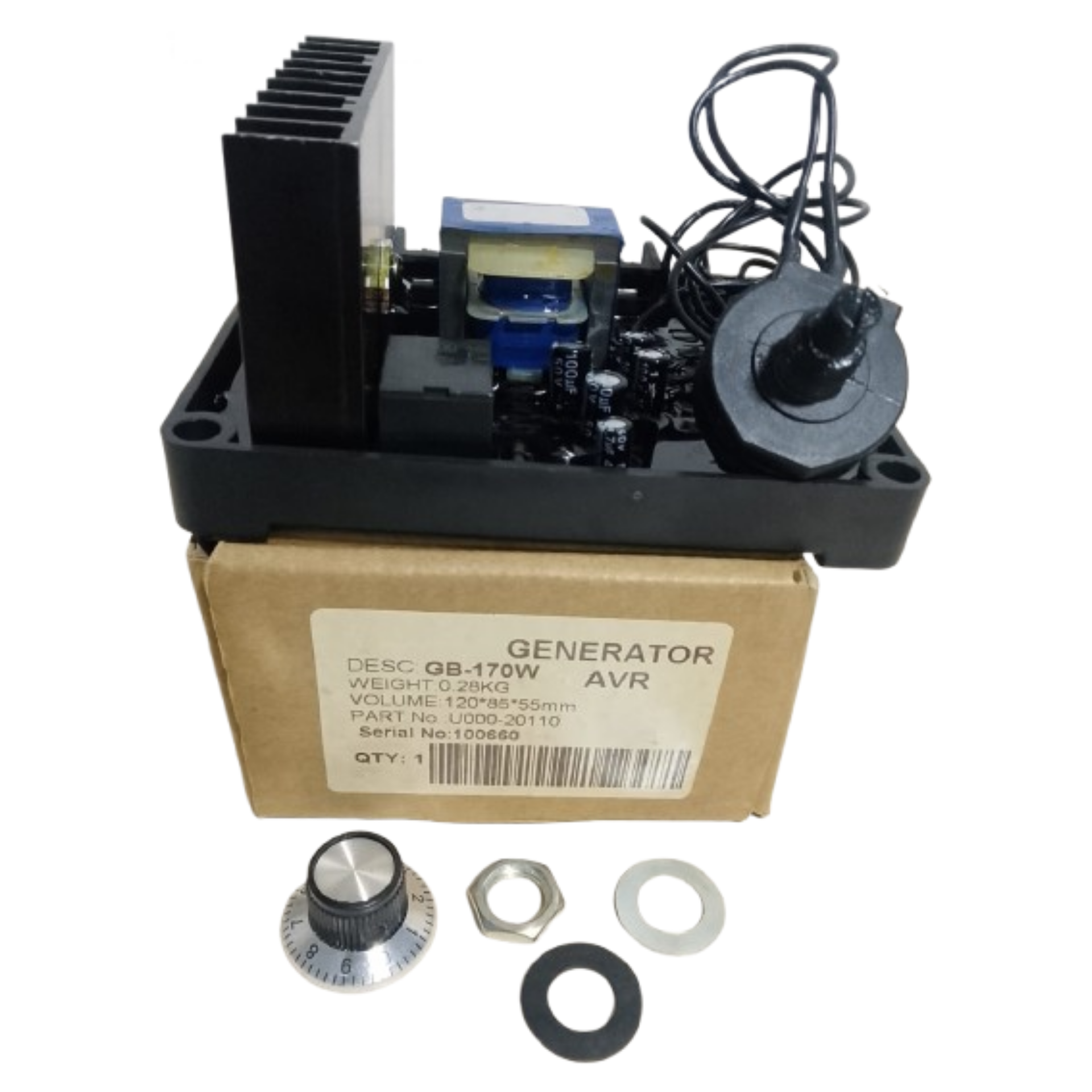 GB-170W TRIFÁSICA APLICA PARA GENERADOR DIÉSEL CON ESCOBILLAS AVR GENÉRICA