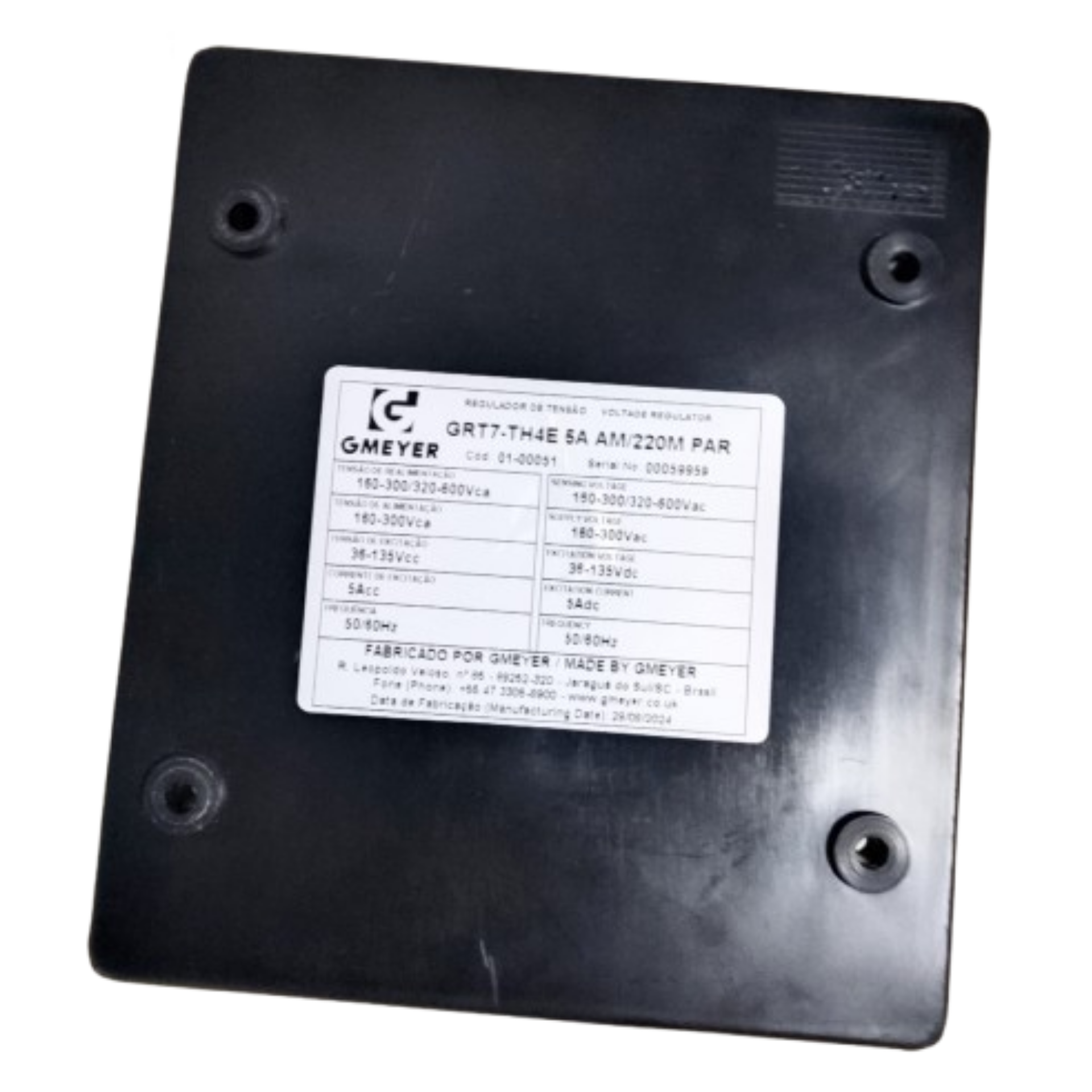 GRT7-TH4E APLICA PARA GENERADOR WEG / GRAMEYER / ENGGA SIN ESCOBILLAS AVR ORIGINAL - Imagen 8