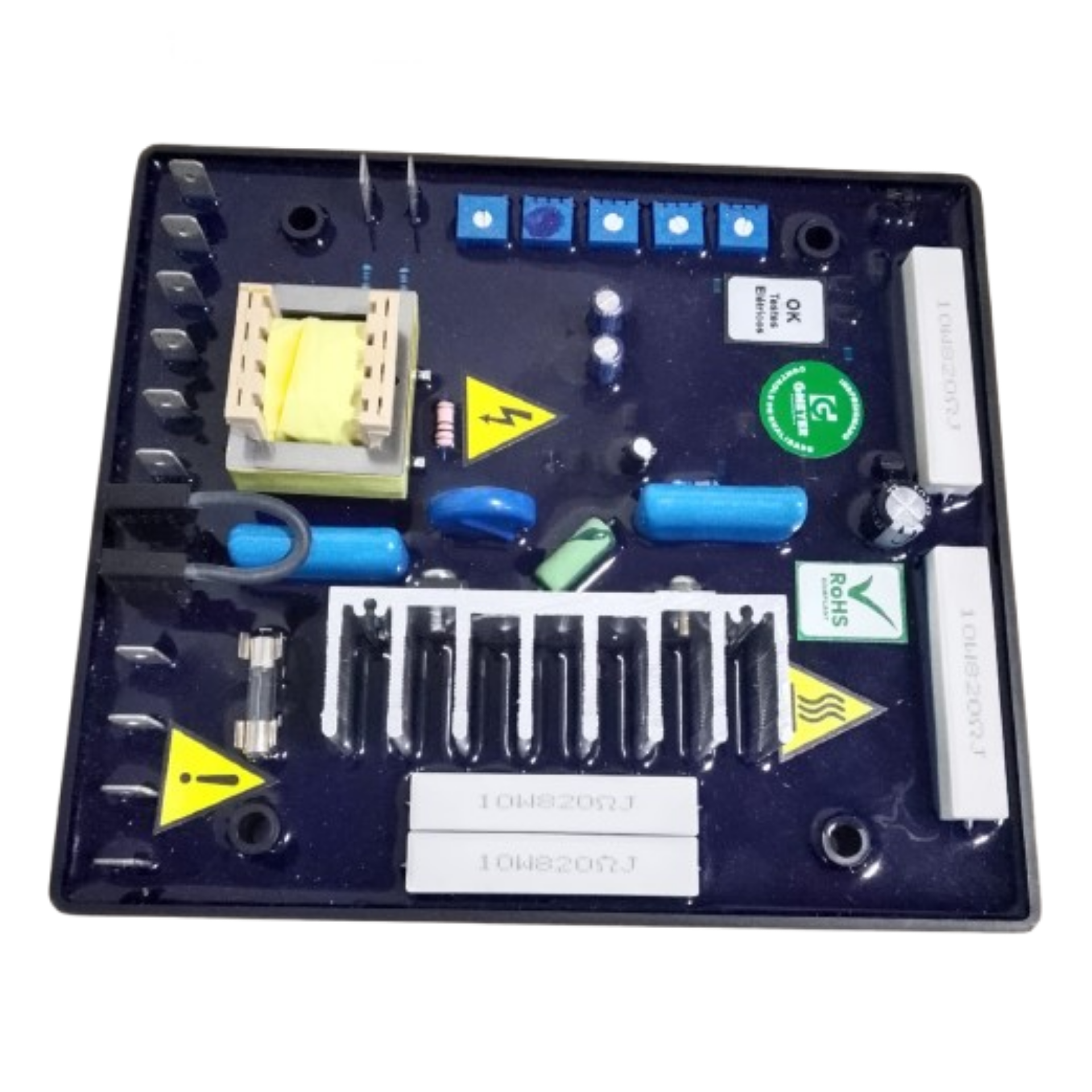 GRT7-TH4E APLICA PARA GENERADOR WEG / GRAMEYER / ENGGA SIN ESCOBILLAS AVR ORIGINAL - Imagen 4
