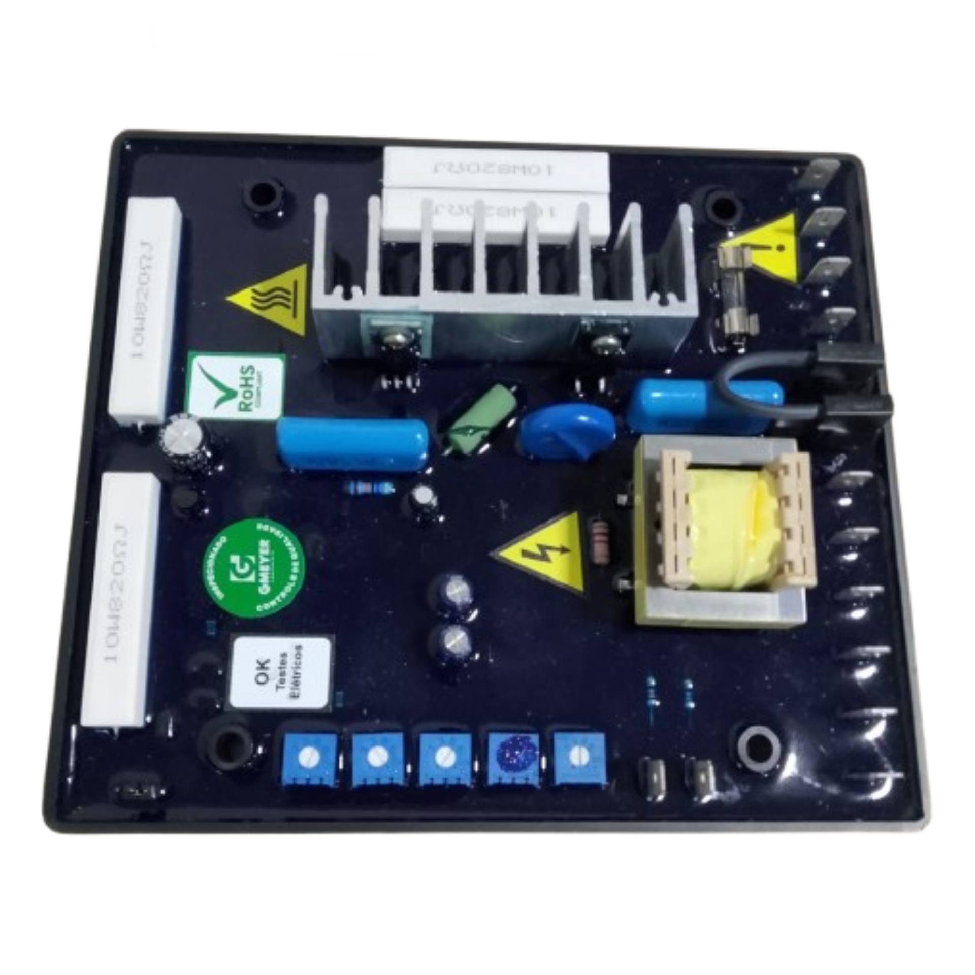 GRT7-TH4E APLICA PARA GENERADOR WEG / GRAMEYER / ENGGA SIN ESCOBILLAS AVR ORIGINAL - Imagen 2