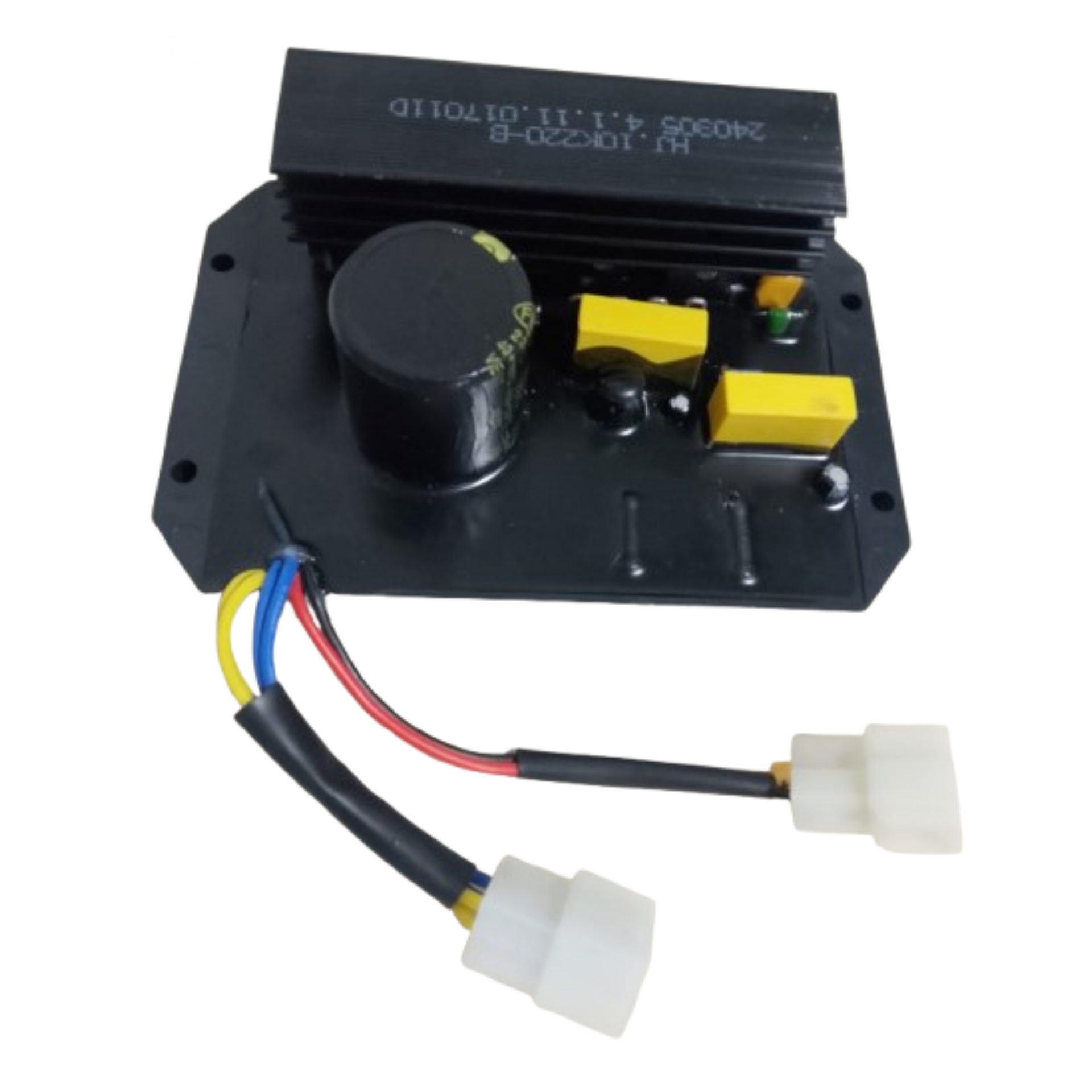 HJ.10K220-B 10KW 6 CABLES APLICA PARA MOTOSOLDADOR Y GENERADOR DIÉSEL KIPOR / KAMA AVR GENÉRICA - Imagen 2