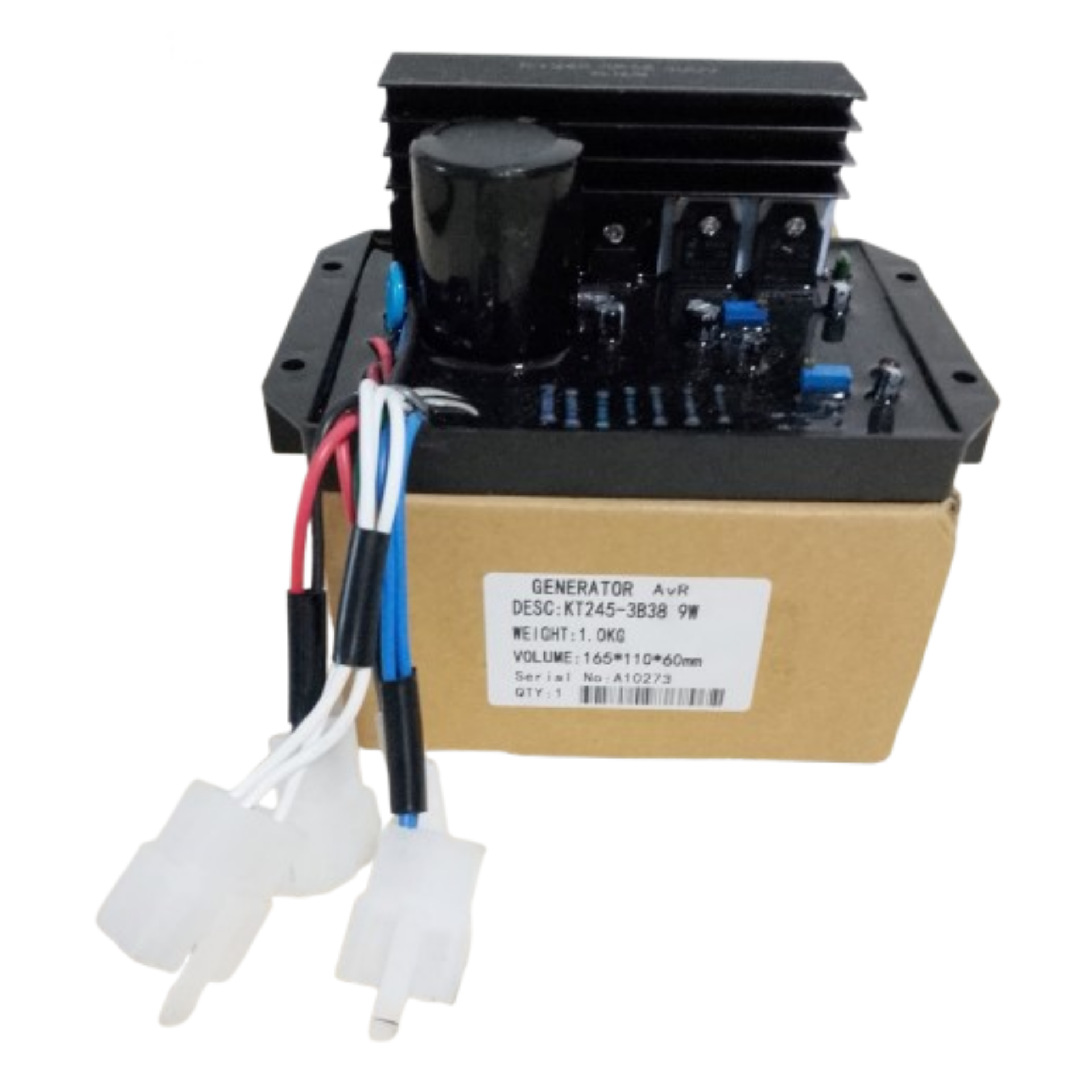 KT245-3B38 400V 8-15KW 9 CABLES TRIFÁSICA APLICA PARA GENERADOR DIÉSEL / GASOLINA AVR GENÉRICA